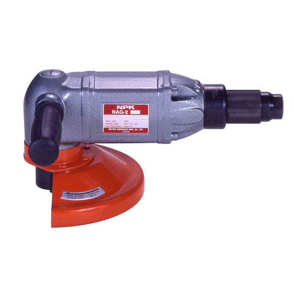 NPK 180MM AIR ANGLE GRINDER ROLL THROTTLE HEAVY DUTY 